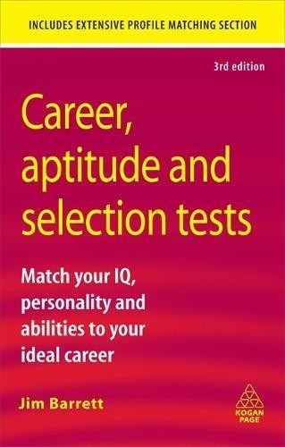 Career aptitude and selection - career,