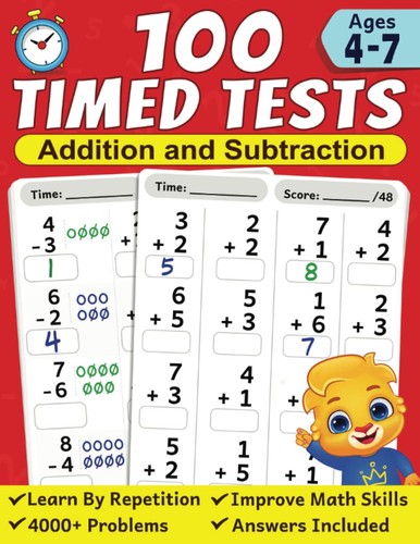 100 timed tests - timed, addition
