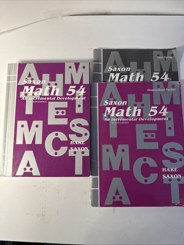 Saxon math set 2nd - math,