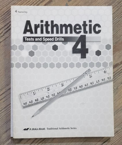 Abeka beka arithmetic - a, test