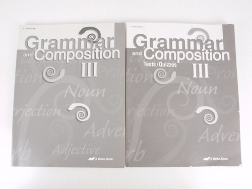 Abeka grammar composition - grammar,
