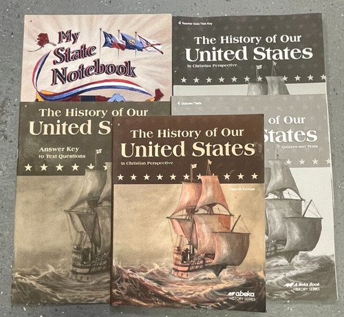 Abeka history text - text,, state