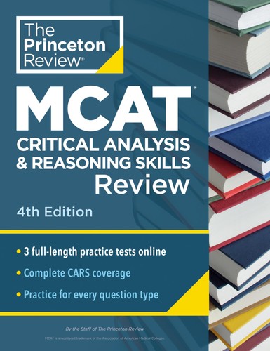 Princeton review mcat - princeton, critical