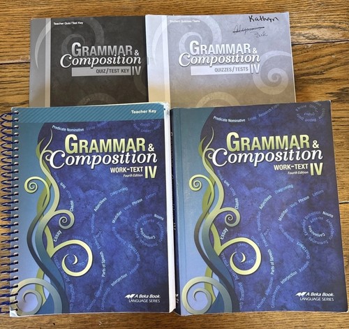 Abeka grammar composition iv - abeka, &