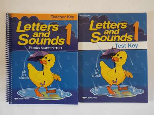 Abeka letters and - abeka, 1