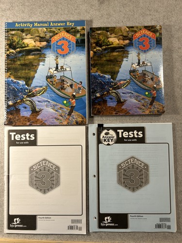 Bju science lot 4th - science,