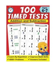 100 Timed Tests for Addition