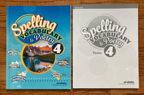 Abeka spelling vocabulary - spelling,